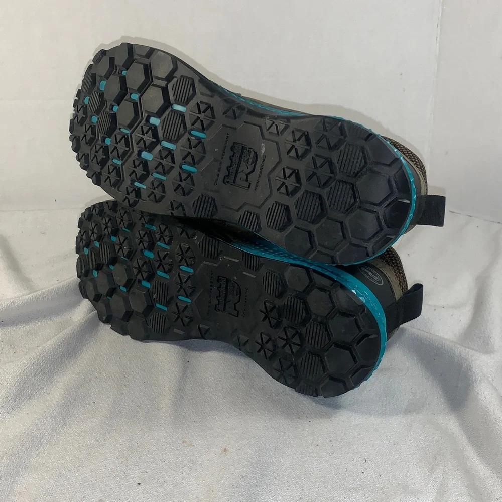 Timberland Pro Women’s Aero CorrBrown and Teal Boots